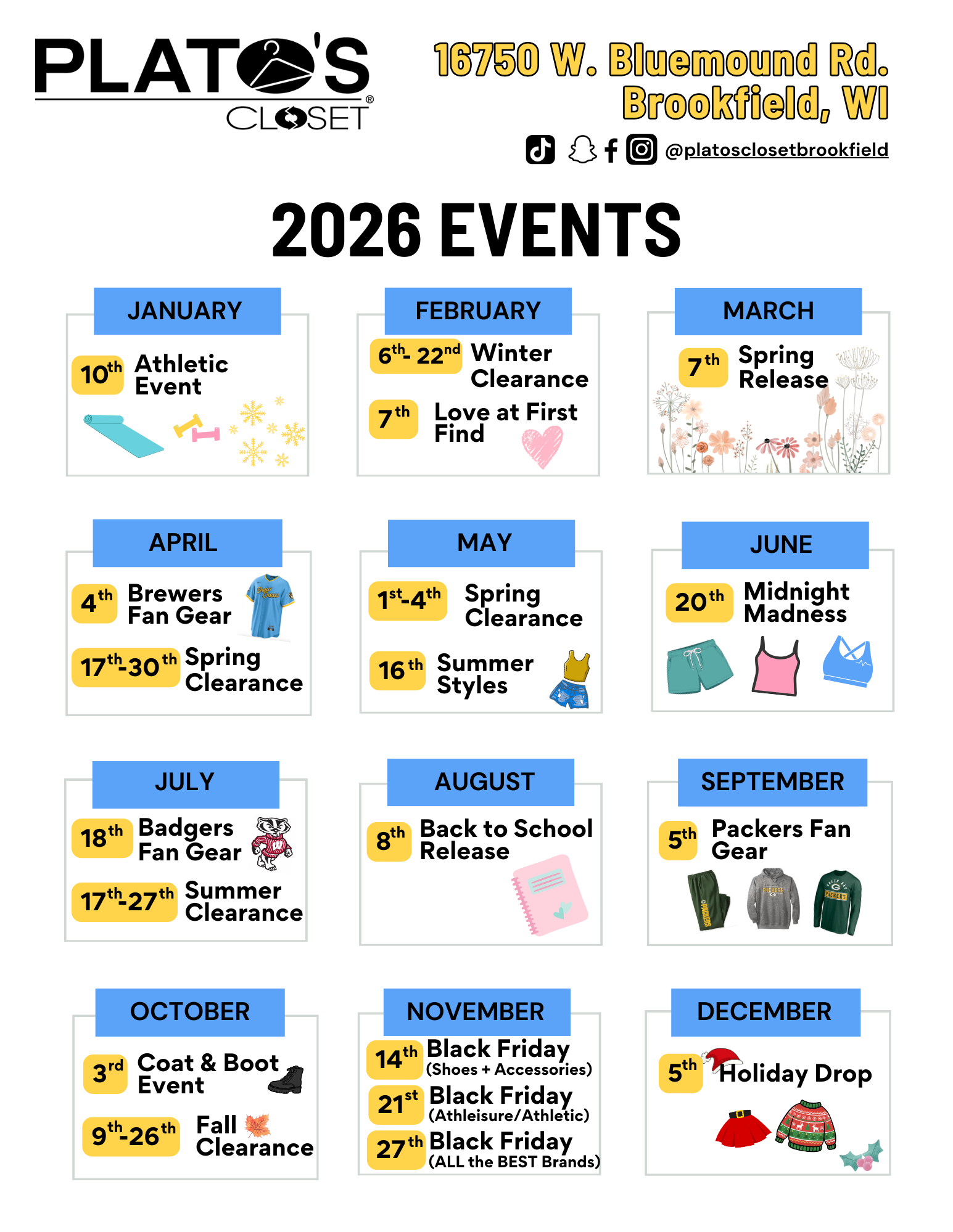 2026 Event Calendar